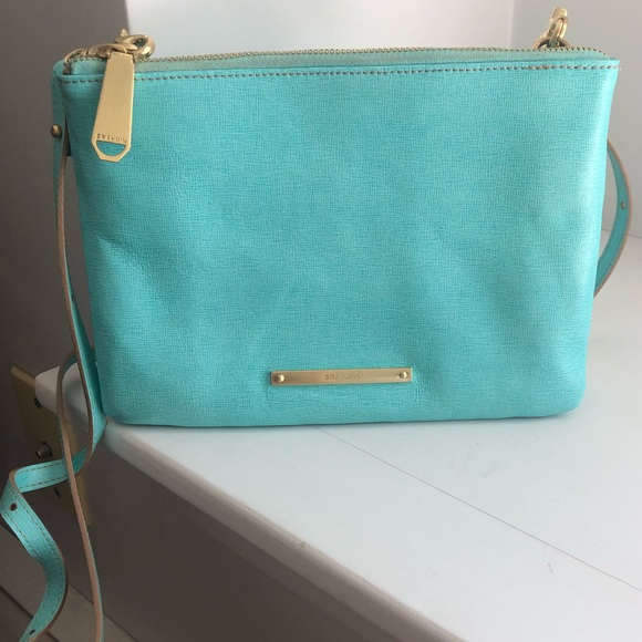 Brahmin Handbags - Teal Brahmin crossbody bag